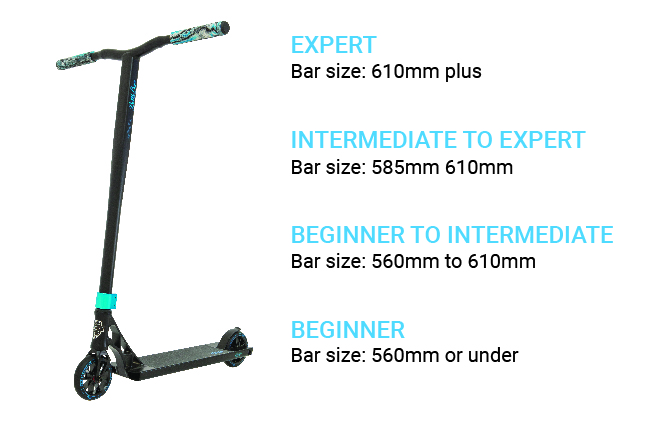 Scooter Bar Height Chart