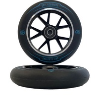 Grit 120mm x 30mm Black/Black (pair) Wheels