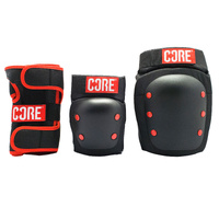 Core PROTECTION Skate Triple Pad Set (XS) -Knee/Elbow/Wrist (XS)